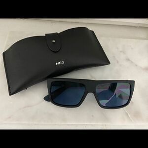 Mango Black Sunglasses 